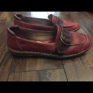Born Red Leather shoes